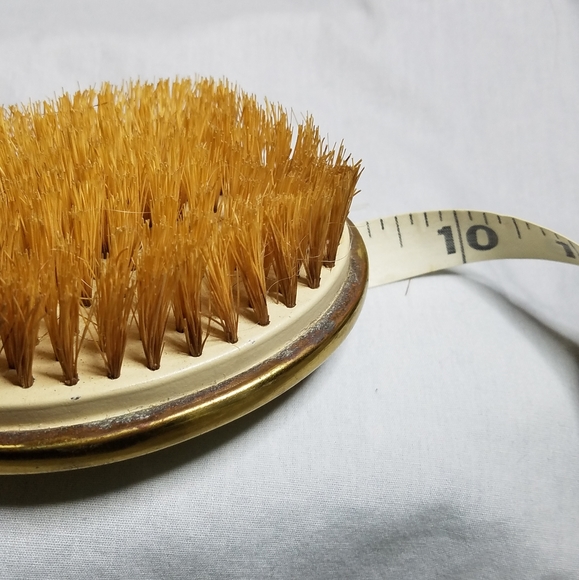 Vintage Vanity Set: Mirror, Brush & Hair Receiver - Picture 14 of 15